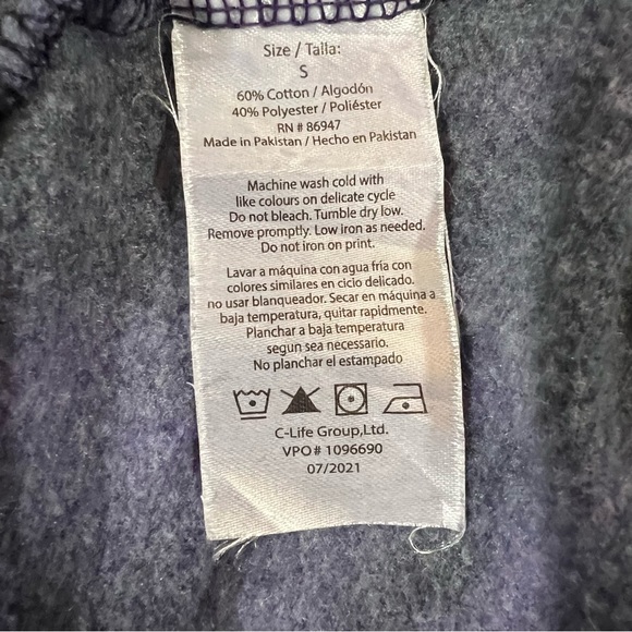 Pink Floyd Women’s Graphic Sweatshirt Oversized Size Small - Picture 7 of 9